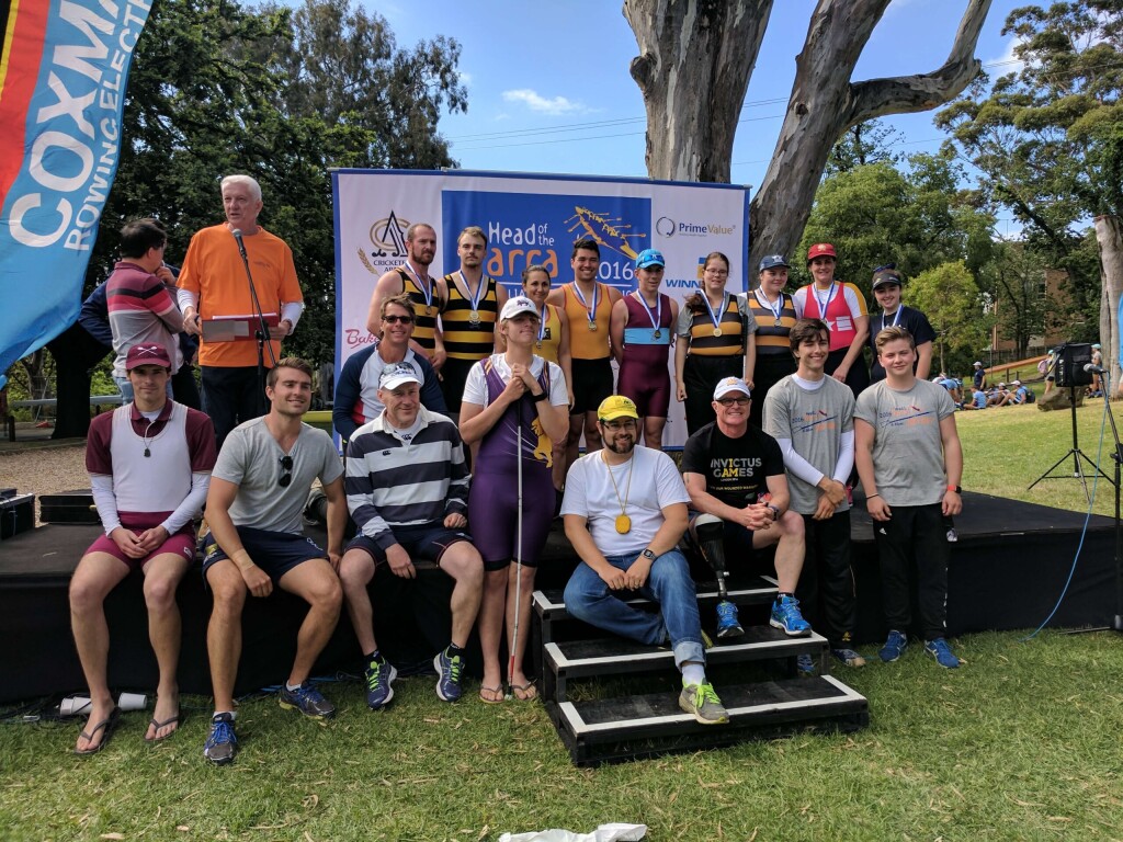 The Inaugural Head of the Yarra Crews