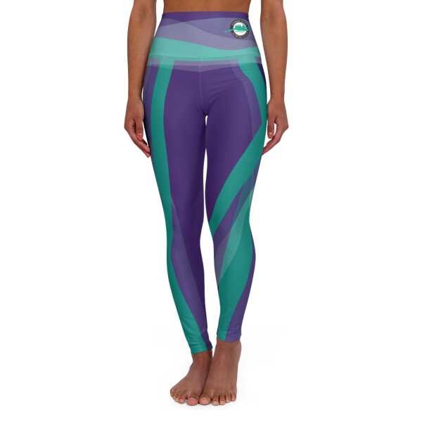 High Waisted Yoga Leggings (AOP)