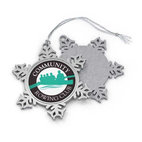 Pewter Snowflake Ornament