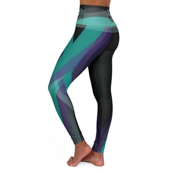 High Waisted Yoga Leggings (Black Variant) - Image 3